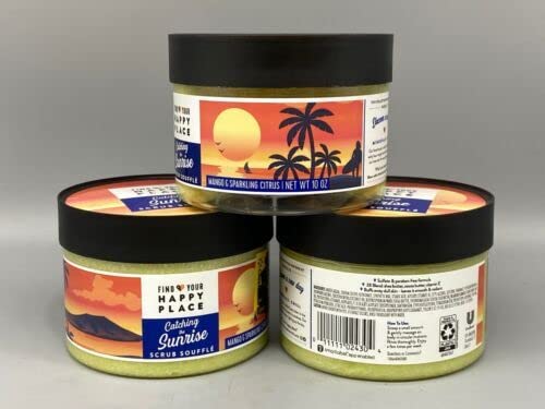 Find Your Happy Place Body Scrub Souffle Catching the Sunrise 10 oz