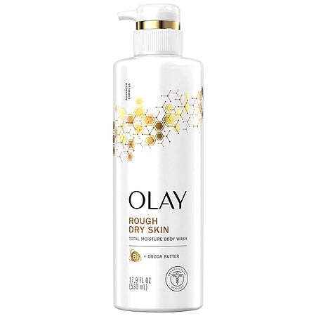 Olay Total Moisture Body Wash with Vitamin B3 and Cocoa Butter  17.9 fl oz