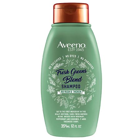 Aveeno Scalp Soothing Fresh Greens Blend Shampoo  12 fl. oz