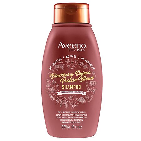 Aveeno Blackberry Quinoa Protein Blend Shampoo  12 fl. oz