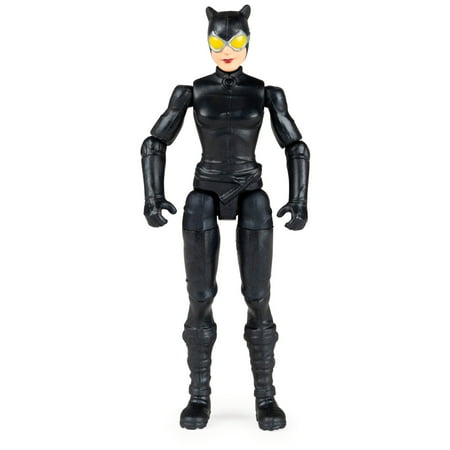 Batman 4-inch Catwoman Action Figure with 3 Mystery Accessories  for Kids Aged 3 and up