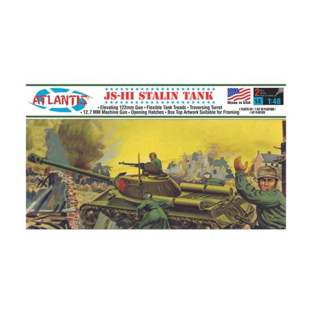 Atlantis Models A303 Russian JS-III Stalin Tank 1/48 Plastic Model Kit