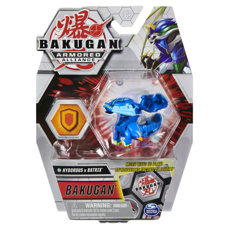 Bakugan  Fused Hydorous x Batrix  2-inch Tall Armored Alliance Collectible Action Figure and Trading Card