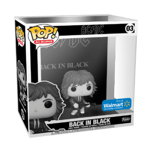 Funko POP! Albums: AC/DC - Back in Black (B&W) - Walmart Exclusive