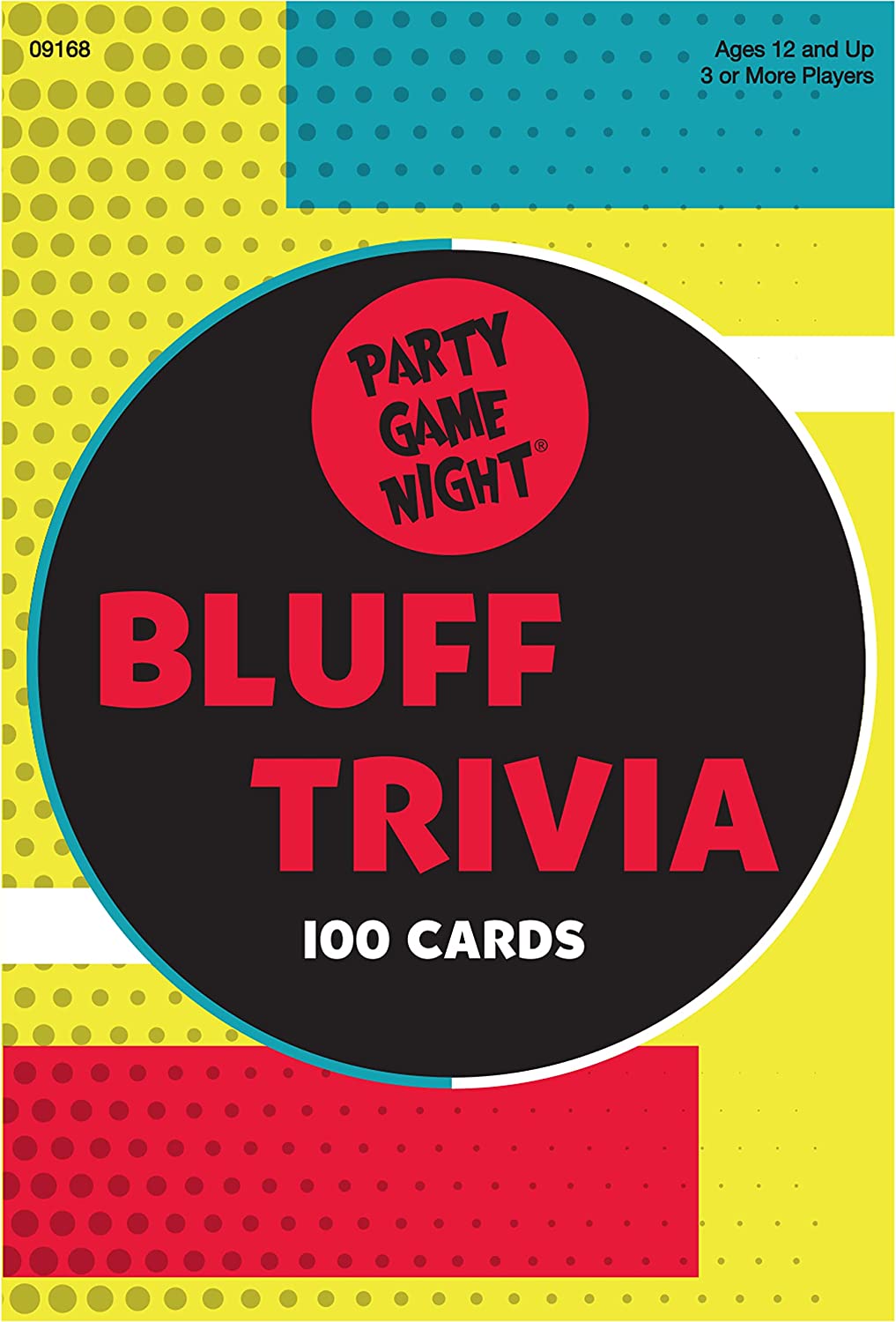 Party Game Night Bluff Trivia Card Game from University Games, Play in Teams or Individually, Perfect for Game Night, for 3 or More Players Ages 12 and Up