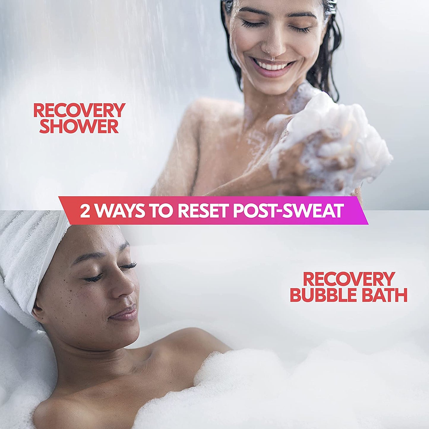 Degree Maximum Recovery Body Wash & Soak Post-Workout Recovery Skincare Routine Tart Cherry + Epsom Salt + Electrolytes Bath and Body Product 22 oz