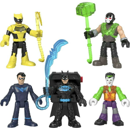 Imaginext DC Super Friends Bat-Tech Multi-Pack 5 Figures with Accessories