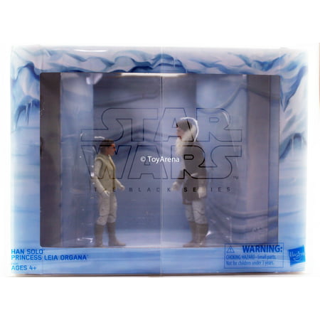 Star Wars Black Series Hoth Leia Organa & Han Solo Exlcusive SET Action Figure