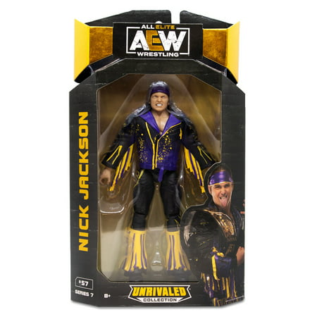 All Elite Wrestling Unrivaled Collection 6.5” Action Figure Nick Jackson 1 Figure Pack