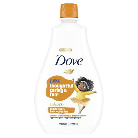 Dove Kids Care Bubble Bath  Coconut Cookie  20 fl oz