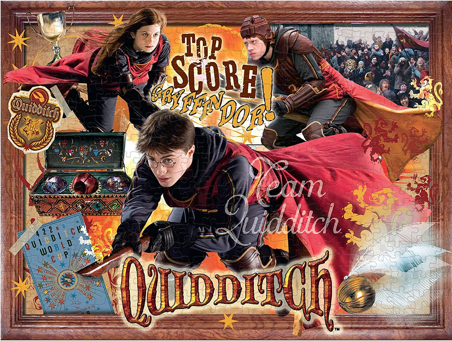 Harry Potter Quidditch 1000 Pc Jigsaw Puzzle