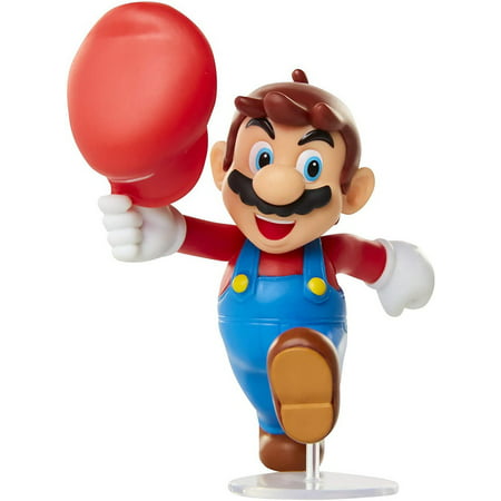 World of Nintendo Super Mario Mario Mini Figure (Tipping Hat)