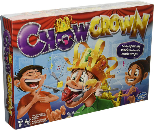 Chow Crown Game Kids Electronic Spinning Crown Snacks Food Kids & Family Game