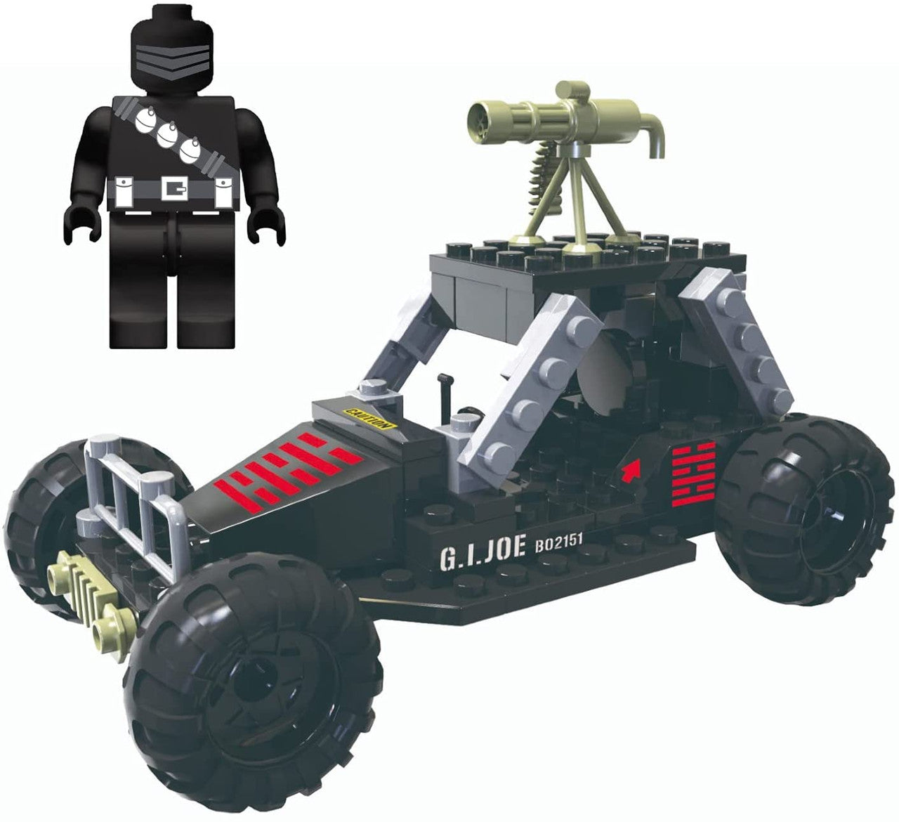 GI Joe Ninja Commando 4X4 Construction Set (100 Pieces)