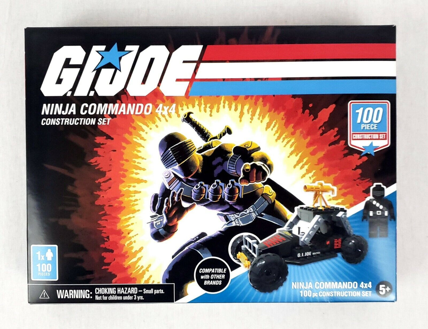 GI Joe Ninja Commando 4X4 Construction Set (100 Pieces)