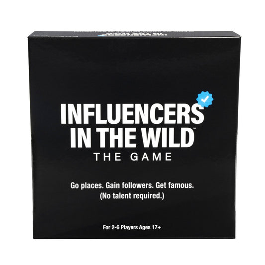 Influencers in the Wild: The Game - Social Media Game for 2-6 Players  Ages 17+