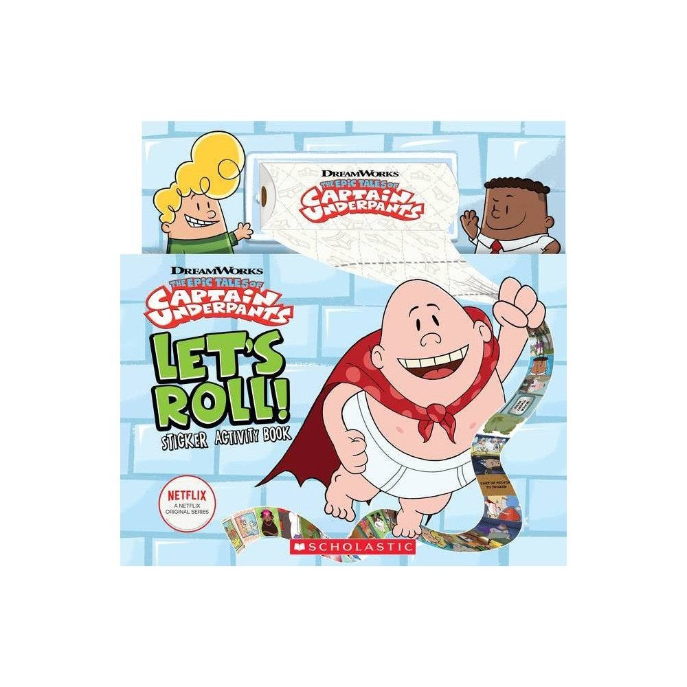 Let's Roll! Sticker Activity Book (Captain Underpants TV) (1338577069)