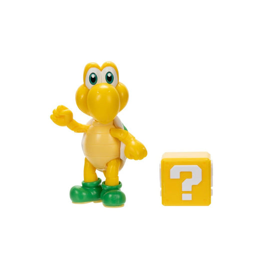 Nintendo Super Mario Koopa Troopa with ? Block Action Figure