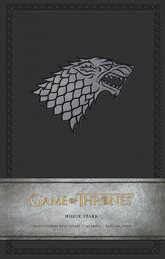 Game of Thrones: House Stark Hardcover Ruled Journal Hardcover – April 22, 2014