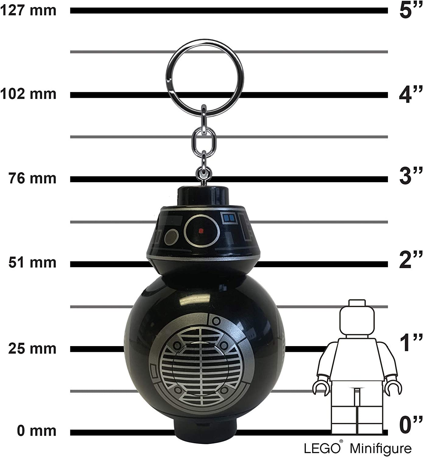 LEGO Star Wars BB-9E LED Keychain Light - 3 Inch Tall Figure (KE112)