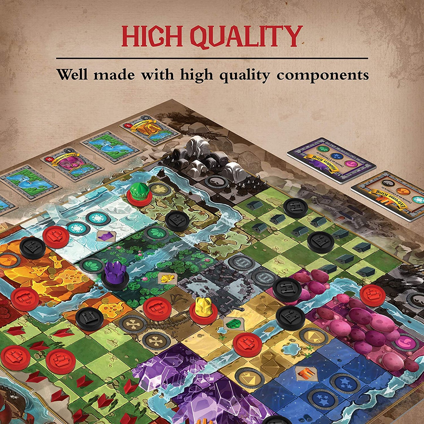 Ravensburger King Me Strategy Board Game Ages 8 & Up - A Fantastical Take On Classic Checkers