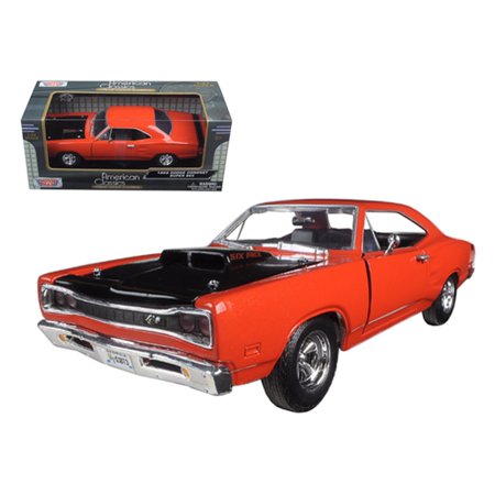 1969 Dodge Coronet Super Bee Red 1/24 Diecast Model Car by Motormax