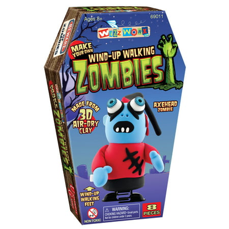 Wizz Worx DIY Wind-Up Walking Zombies - Axehead