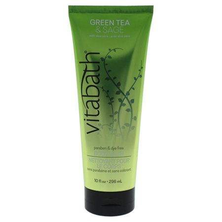 Green Tea and Sage Body Wash by Vitabath for Unisex - 10 oz Body Wash