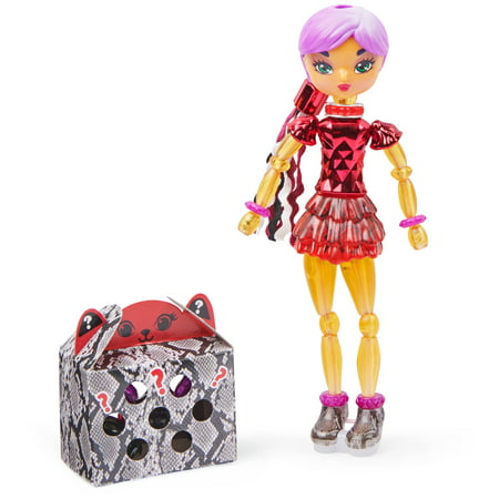 Twisty Girlz  Series 2  Ruby Spark Transforming Doll to Collectible Bracelet with Mystery Twisty Petz