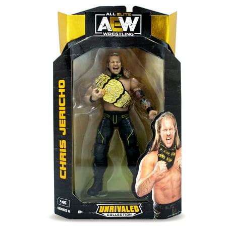 All Elite Wrestling Unrivaled Collection Chris Jericho - 6.5-Inch AEW Action Figure - Series 6