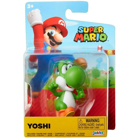 World of Nintendo Super Mario Yoshi Mini Figure (Running)